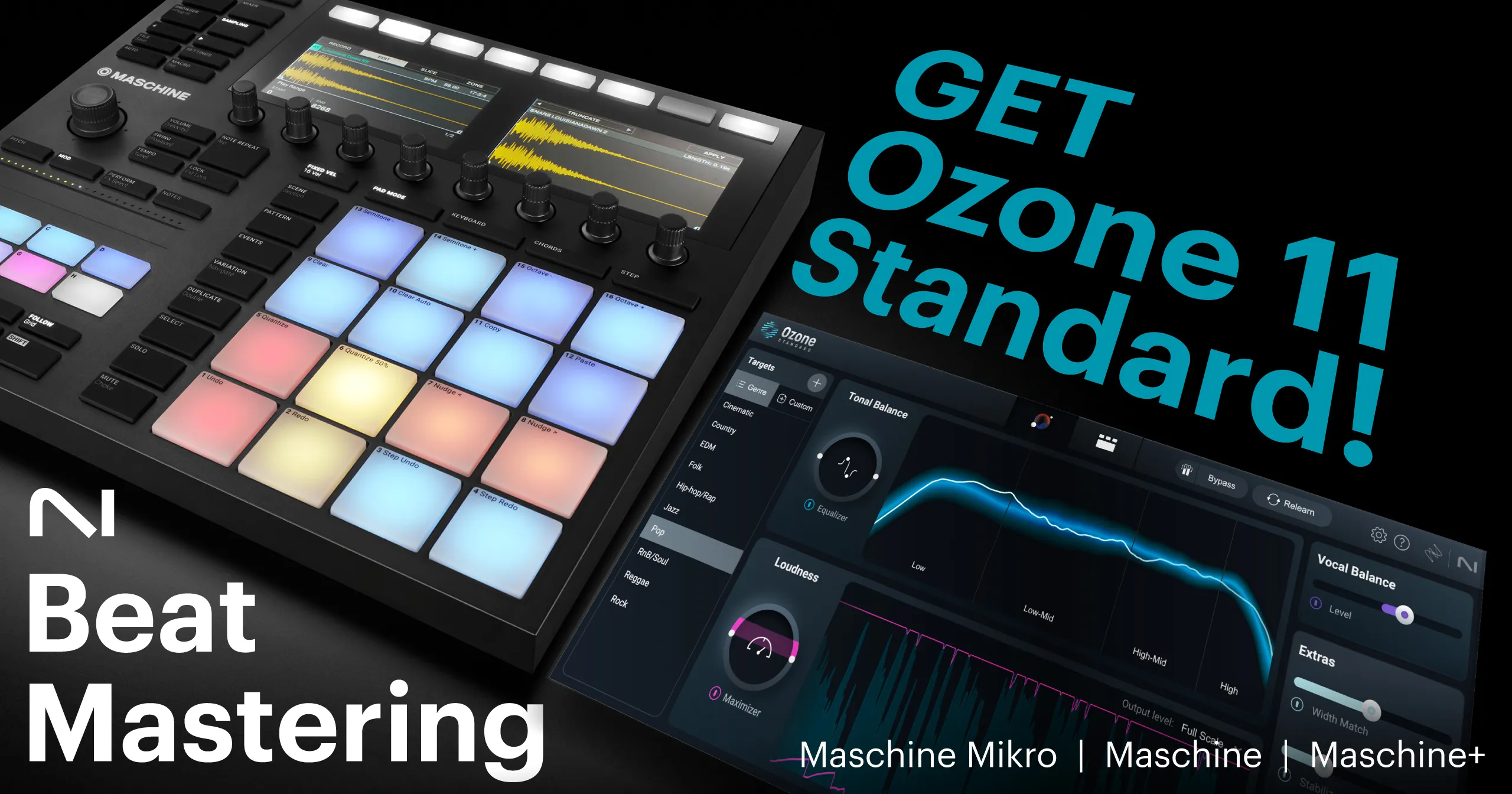 NI “Beat Mastering” キャンペーン