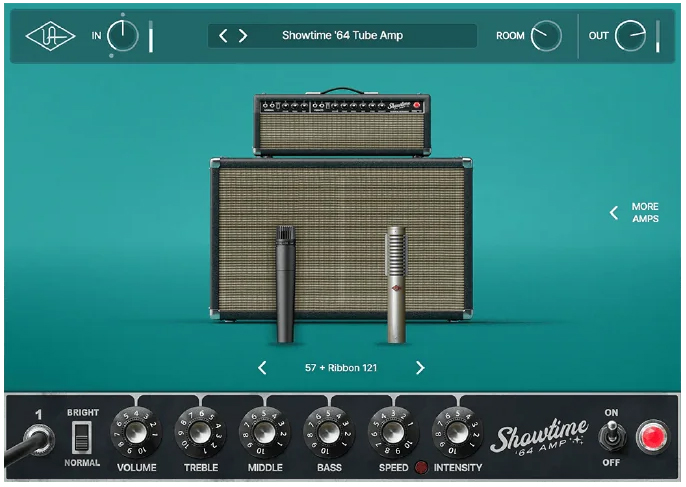 UAD Showtime ’64 Tube Amp